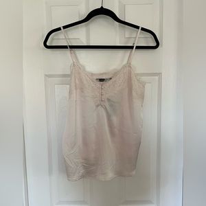 NWT Abercrombie lace and satin cami